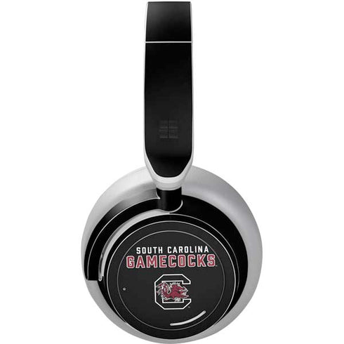 University of South Carolina Gamecocks Black Surface Headphones Skin