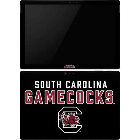 University of South Carolina Gamecocks Black Surface Pro 6 Skin