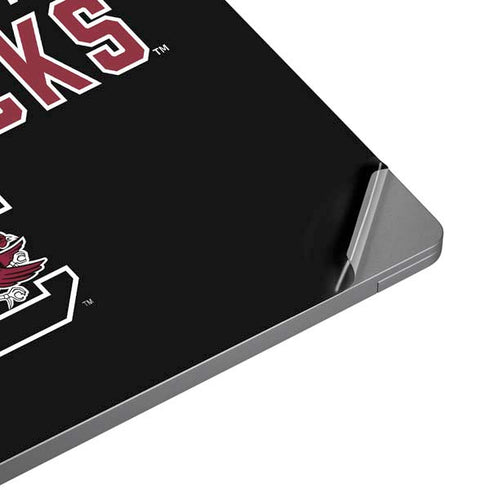 University of South Carolina Gamecocks Black Universal Laptop 12in (9.8 x 6.8in) Skin