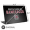 University of South Carolina Gamecocks Black Universal Laptop 18in (14.6 x 10.6in) Skin