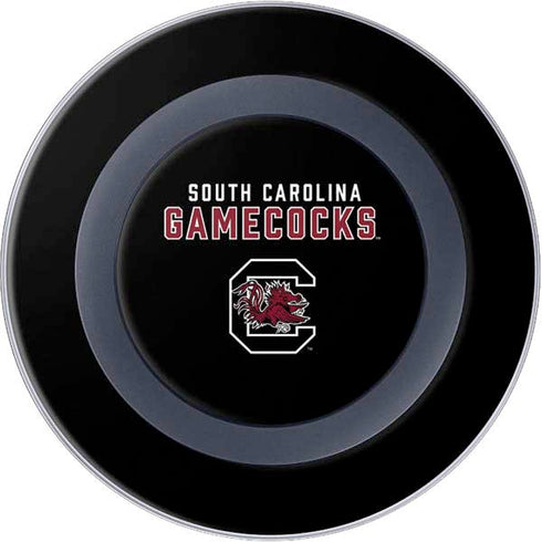 University of South Carolina Gamecocks Black Wireless Charger Skin