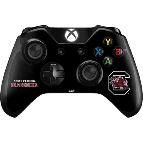 University of South Carolina Gamecocks Black Xbox One Controller Skin