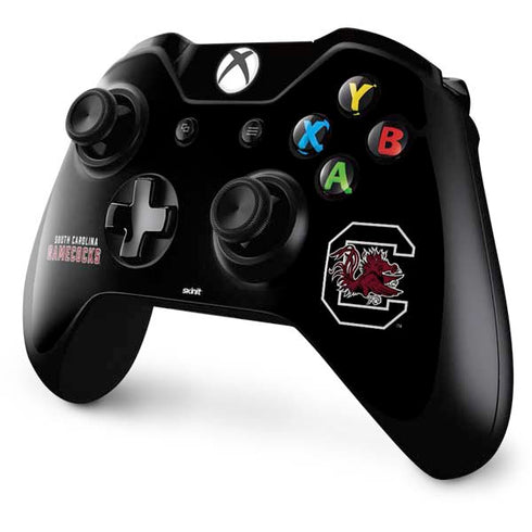 University of South Carolina Gamecocks Black Xbox One Controller Skin