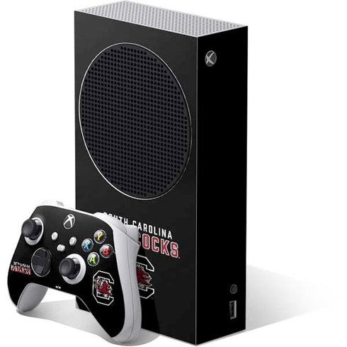 University of South Carolina Gamecocks Black Xbox Series S Bundle Skin
