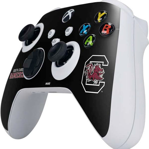 University of South Carolina Gamecocks Black Xbox Series S Controller Skin