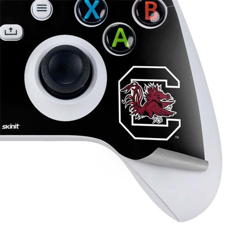 University of South Carolina Gamecocks Black Xbox Series S Controller Skin