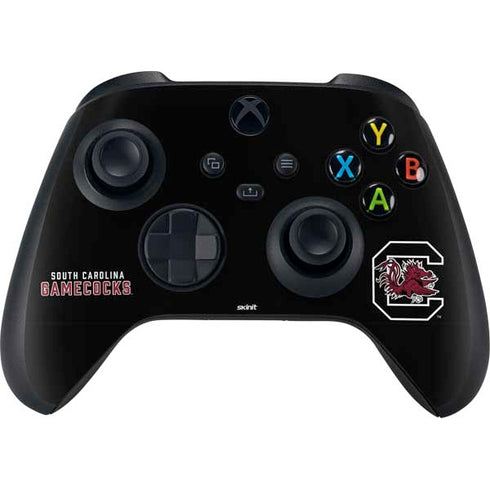 University of South Carolina Gamecocks Black Xbox Series X Controller Skin