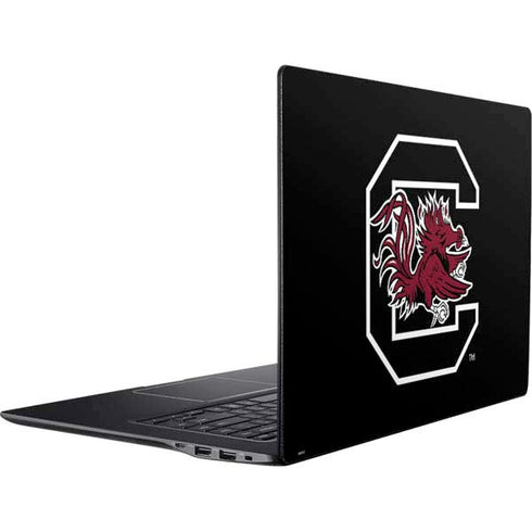 University of South Carolina Gamecocks Logo Black Ativ Book 9 (15.6in 2014) Skin