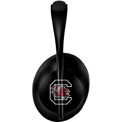 University of South Carolina Gamecocks Logo Black Bose Noise Cancelling Headphones 700 Skin