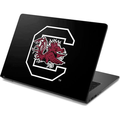 University of South Carolina Gamecocks Logo Black Dell Chromebook Skin