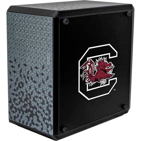 University of South Carolina Gamecocks Logo Black Cooler Master MasterBox Q300L Mini Tower Skin