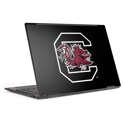 University of South Carolina Gamecocks Logo Black HP Envy Skin