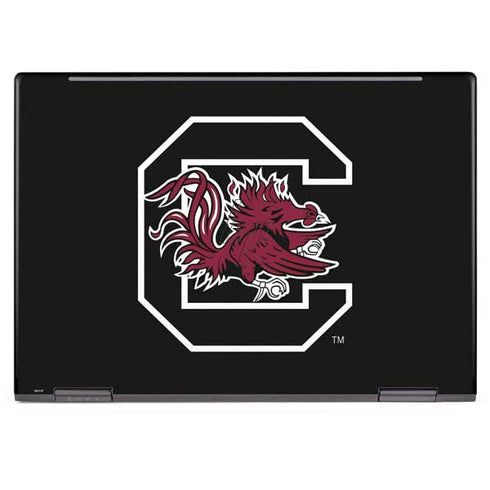 University of South Carolina Gamecocks Logo Black HP Envy Skin