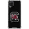 University of South Carolina Gamecocks Logo Black Galaxy A12 Clear Case