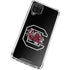 University of South Carolina Gamecocks Logo Black Galaxy A12 Clear Case