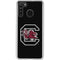 University of South Carolina Gamecocks Logo Black Galaxy A21 Clear Case