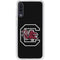 University of South Carolina Gamecocks Logo Black Galaxy A50 Clear Case