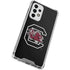 University of South Carolina Gamecocks Logo Black Galaxy A53 5G Clear Case