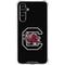 University of South Carolina Gamecocks Logo Black Galaxy A54 5G Clear Case