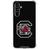 University of South Carolina Gamecocks Logo Black Galaxy A54 5G Clear Case
