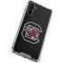 University of South Carolina Gamecocks Logo Black Galaxy A54 5G Clear Case