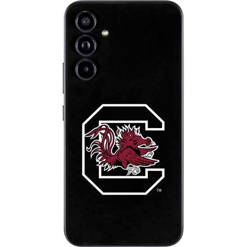 University of South Carolina Gamecocks Logo Black Galaxy A54 5G Skin