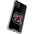 University of South Carolina Gamecocks Logo Black Galaxy A71 5G Clear Case