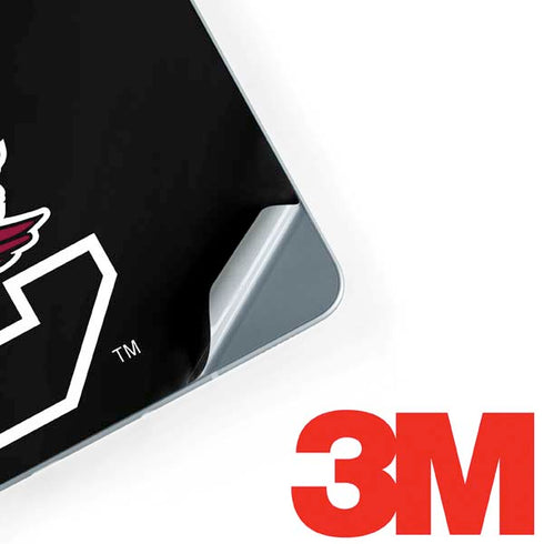 University of South Carolina Gamecocks Logo Black Galaxy Book 12in Skin