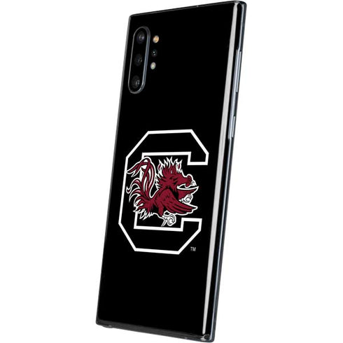 University of South Carolina Gamecocks Logo Black Galaxy Note 10 Plus Skin