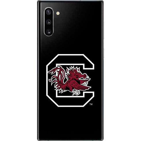 University of South Carolina Gamecocks Logo Black Galaxy Note 10 Skin