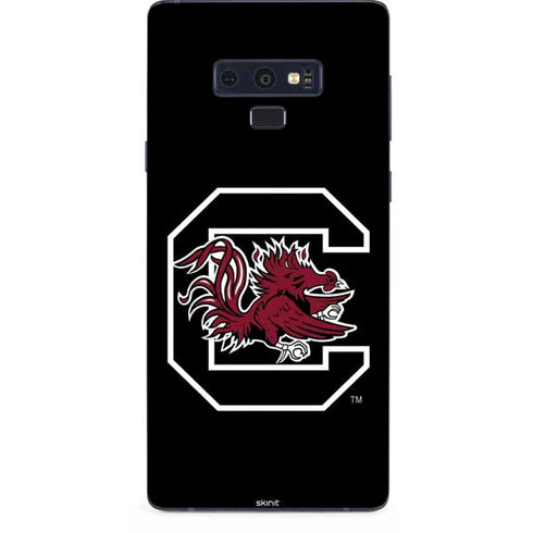 University of South Carolina Gamecocks Logo Black Galaxy Note 9 Skin