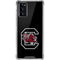 University of South Carolina Gamecocks Logo Black Galaxy Note20 5G Clear Case