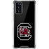 University of South Carolina Gamecocks Logo Black Galaxy Note20 5G Clear Case