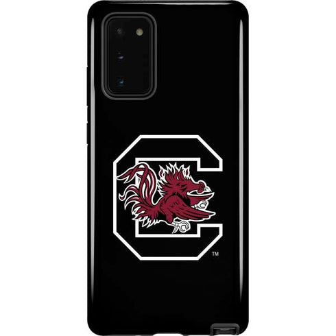 University of South Carolina Gamecocks Logo Black Galaxy Note20 5G Pro Case