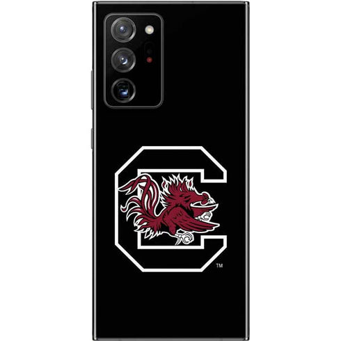 University of South Carolina Gamecocks Logo Black Galaxy Note20 Ultra 5G Skin