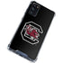 University of South Carolina Gamecocks Logo Black Galaxy S20 FE Clear Case