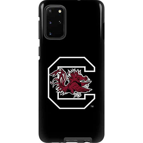 University of South Carolina Gamecocks Logo Black Galaxy S20 Plus Pro Case