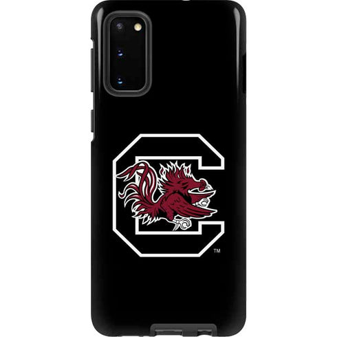 University of South Carolina Gamecocks Logo Black Galaxy S20 Pro Case