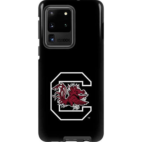 University of South Carolina Gamecocks Logo Black Galaxy S20 Ultra 5G Pro Case