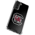 University of South Carolina Gamecocks Logo Black Galaxy S21 5G Clear Case