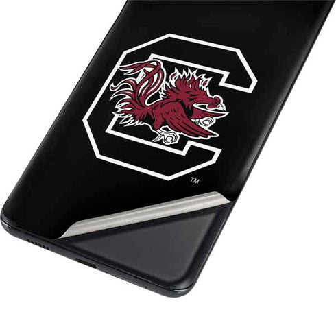 University of South Carolina Gamecocks Logo Black Galaxy S21 5G Skin