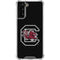 University of South Carolina Gamecocks Logo Black Galaxy S21 FE Clear Case