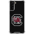 University of South Carolina Gamecocks Logo Black Galaxy S21 Plus 5G Clear Case