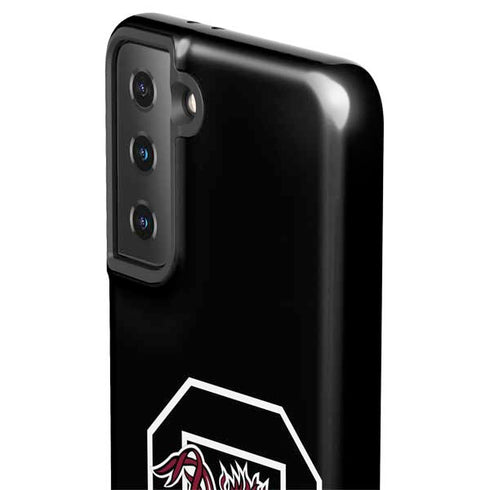 University of South Carolina Gamecocks Logo Black Galaxy S21 Plus 5G Pro Case