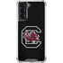 University of South Carolina Gamecocks Logo Black Galaxy S22 Clear Case