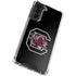 University of South Carolina Gamecocks Logo Black Galaxy S22 Plus Clear Case