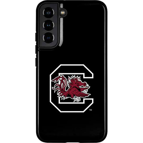 University of South Carolina Gamecocks Logo Black Galaxy S22 Plus Pro Case