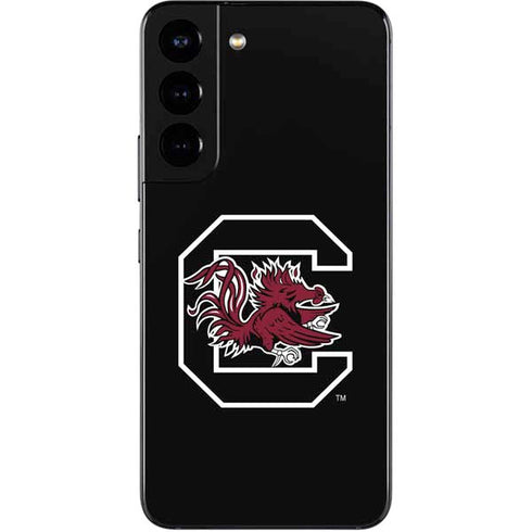 University of South Carolina Gamecocks Logo Black Galaxy S22 Skin