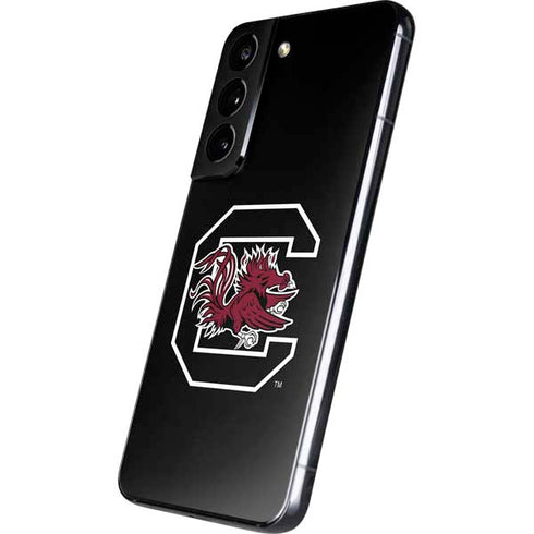 University of South Carolina Gamecocks Logo Black Galaxy S22 Skin