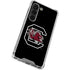 University of South Carolina Gamecocks Logo Black Galaxy S23 Clear Case